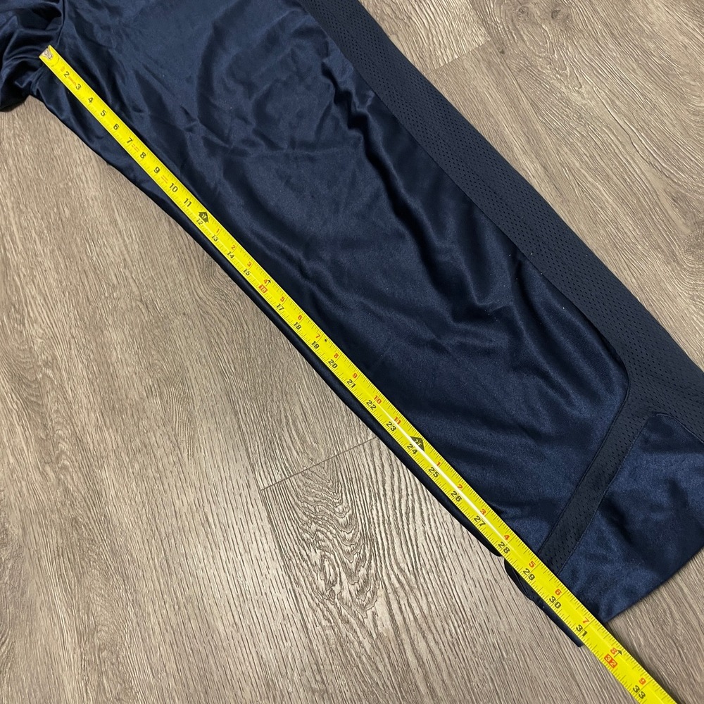Nike Pants Mens Medium Blue Track Sweat Basketball Shimmer Y2K 90's - Picture 10 of 11